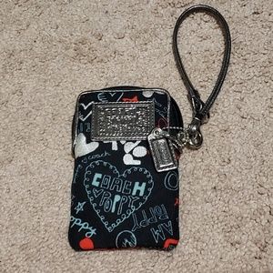 Small Coach wristlet